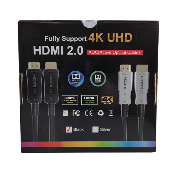 NG ΚΑΛΩΔΙΟ AOC HDMI 50M, 4K 60HZ