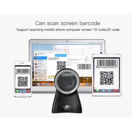 NG ENΣΥΡΜΑΤΟ 2D OMNIDIRECTIONAL BARCODE SCANNER ΠΑΓΚΟΥ