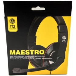 NG MAESTRO STEREO HEADSET WITH MICROPHONE.