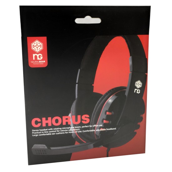 NG CHORUS STEREO HEADSET WITH MICROPHONE