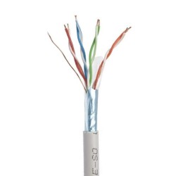 NG ΚΑΛΩΔΙΟ ΔΙΚΤΥΟΥ FTP ΓΚΡΙ CAT6 CCA 305m