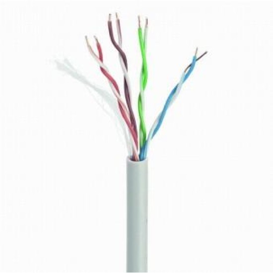 NG ΚΑΛΩΔΙΟ ΔΙΚΤΥΟΥ UTP ΓΚΡΙ CAT5e COPPER 305m, LSZH