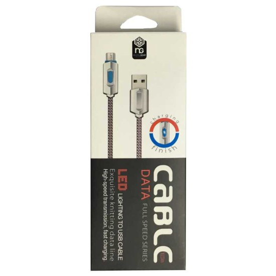 NG MICRO USB ZINC ALOE ΚΑΛΩΔΙΟ ΦΟΡΤΙΣΗΣ+DATA, 1m