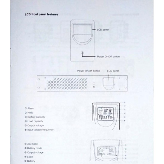 NG UPS 1200VA/720W ΜΕ AVR, LINE INTERACTIVE, USB, 3 SCHUKO, 2x 12V7A, ΟΘΟΝΗ